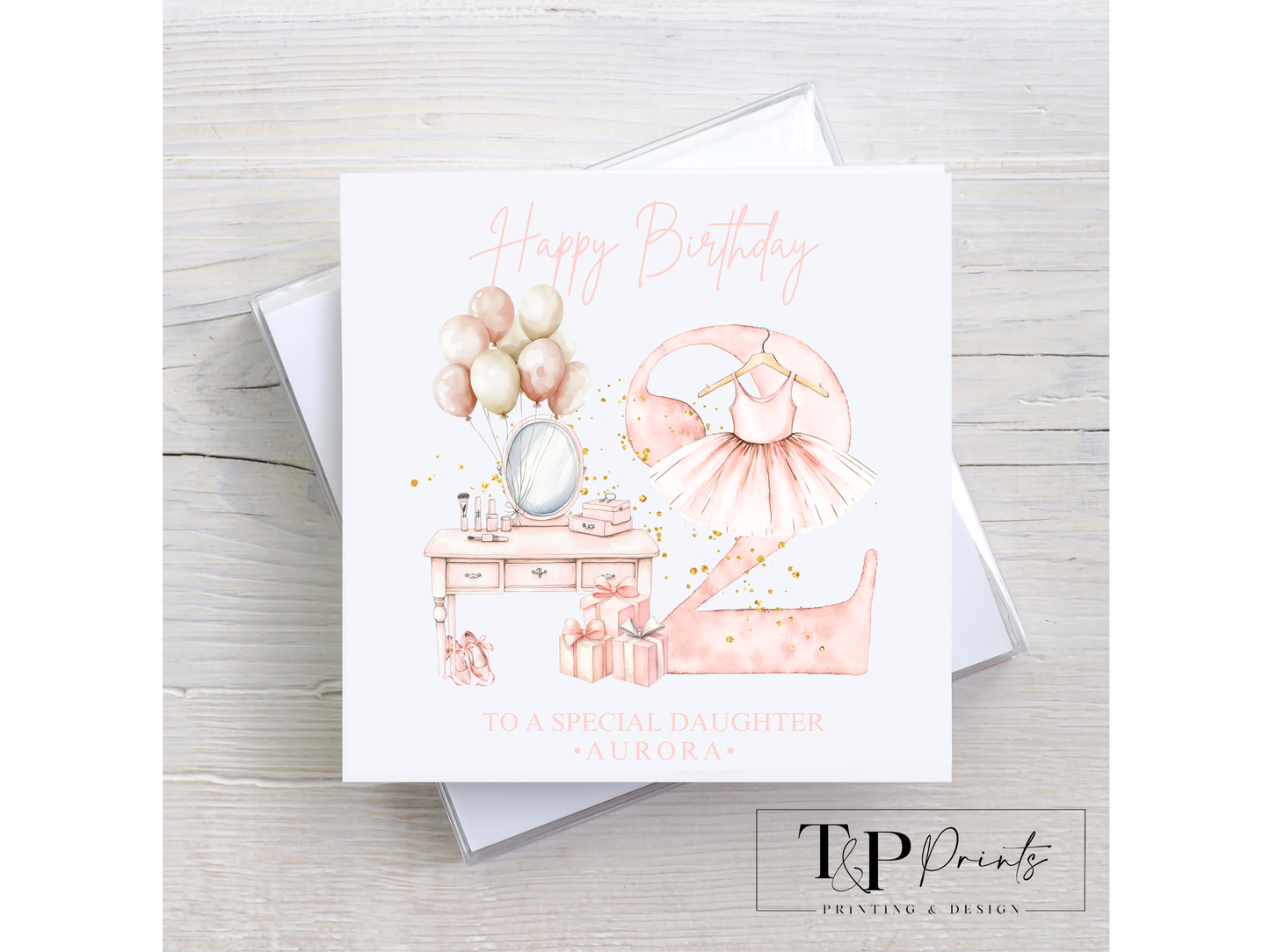 Ballet Birthday Card