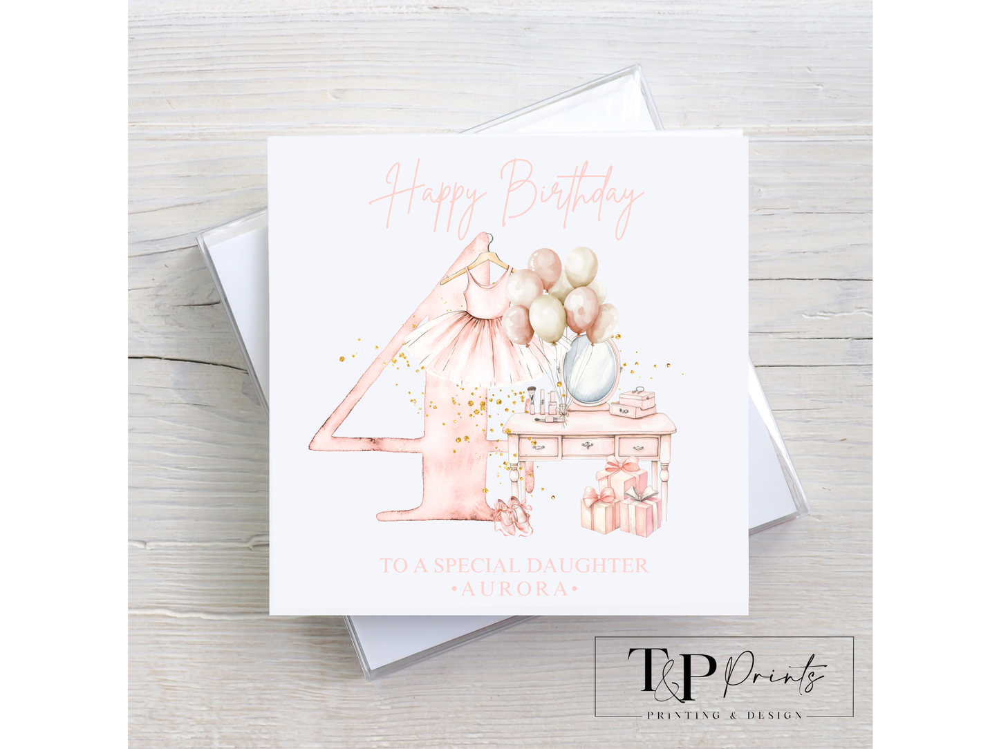 Ballet Birthday Card