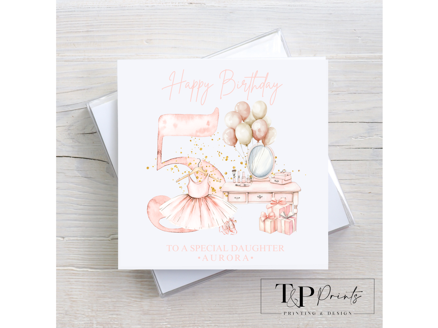 Ballet Birthday Card