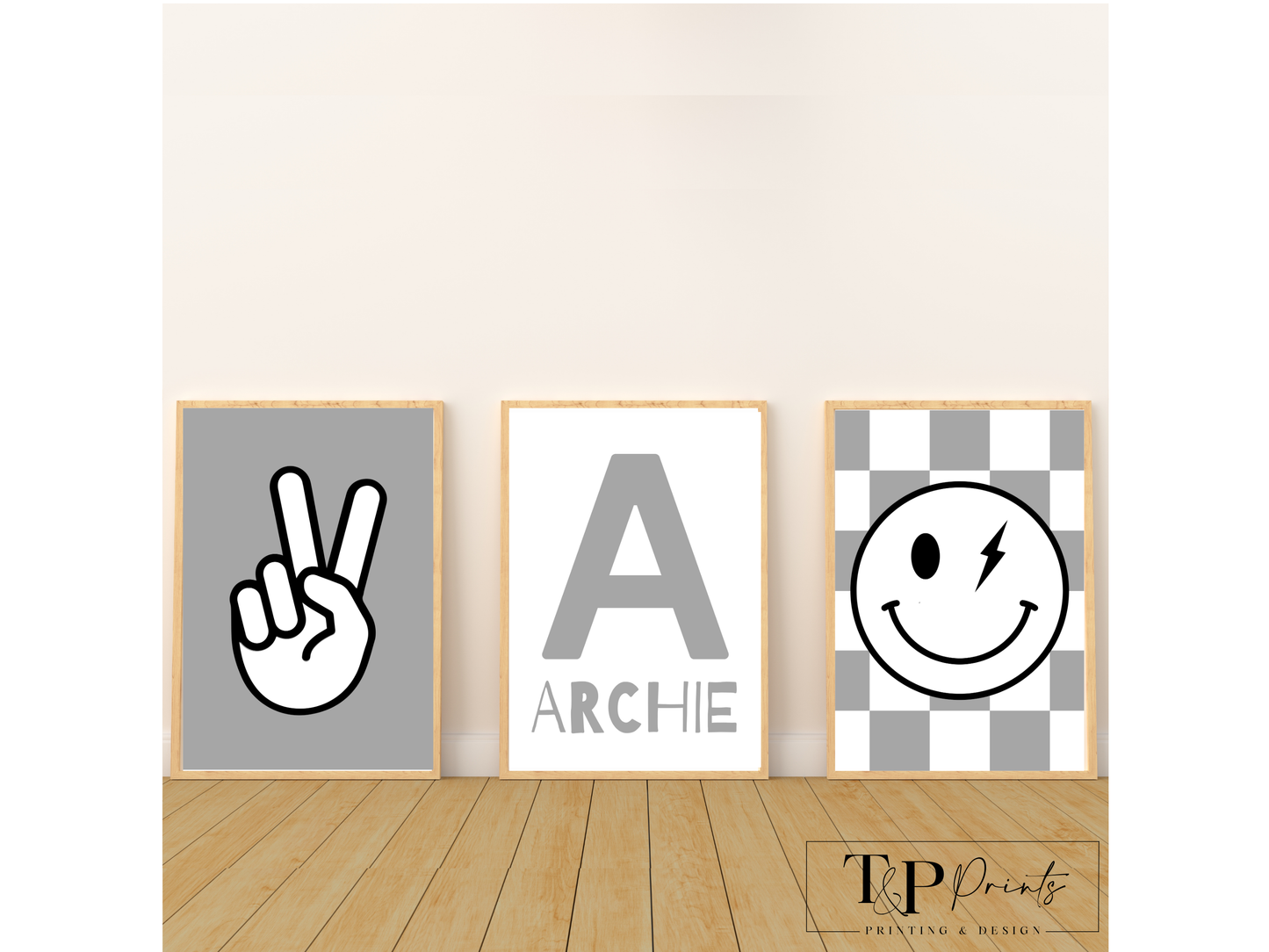 Boys Name Wall Prints