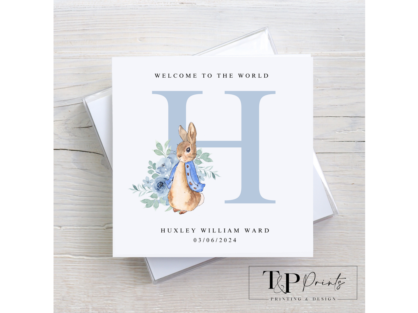 'Welcome to the world' New Baby Card