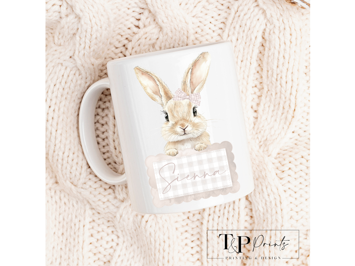 Easter Bunny Name Mug