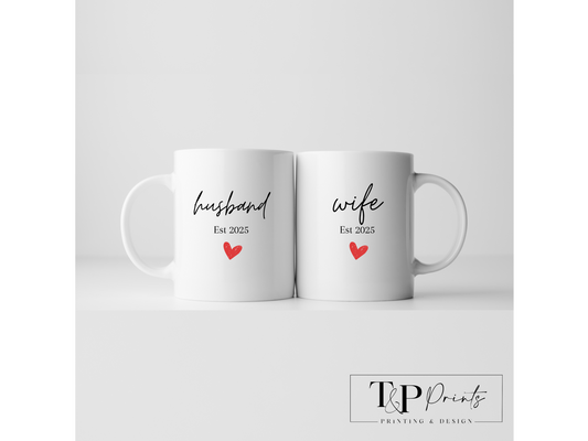 Husband & Wife Mug Set